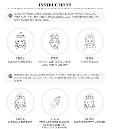 Effective Whitening Cream To Remove Melasma Acne Spot Pigment Melanin Black Spot Pigmentation Moisturizing Cream