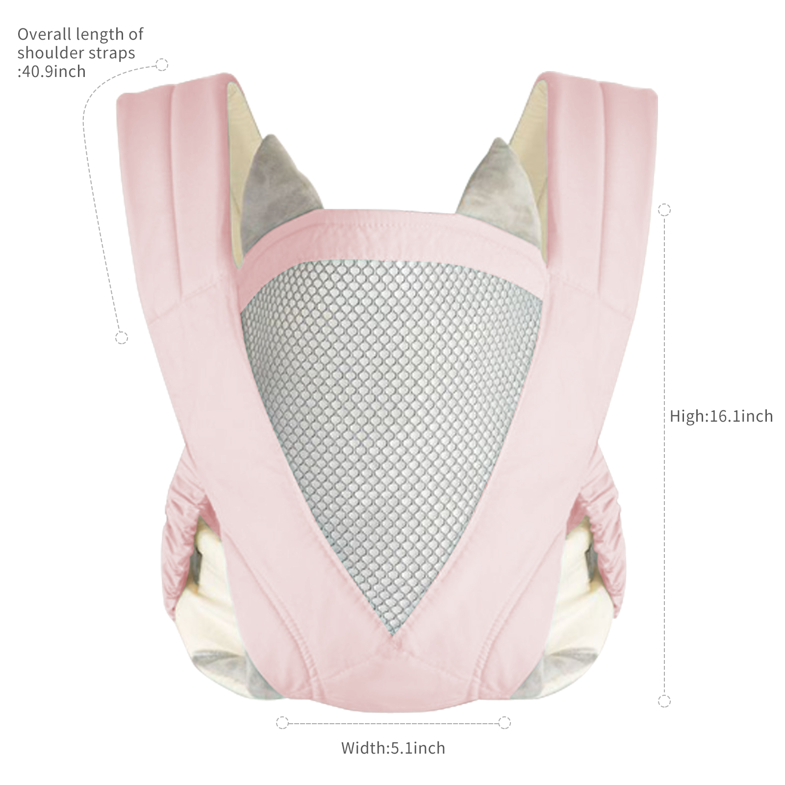 Newborn Baby Carrier Sling Multifunctional Kangaroo Infant Holder Sling Wrap Backpacks Baby Outdoor Travel Activity Accessories
