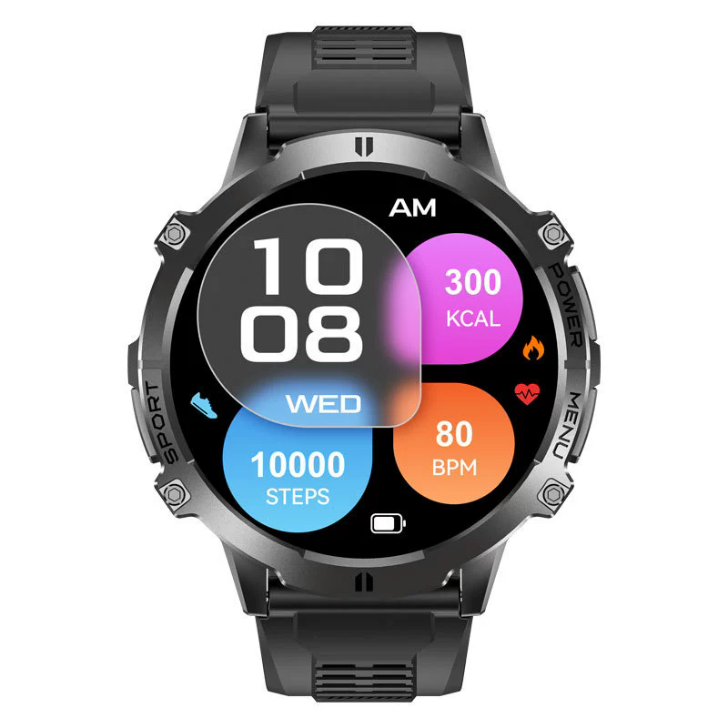 Long standby time of 100 days X3 smartwatch with 1.73-inch AMOLED screen and 1000mAh smart bracelet