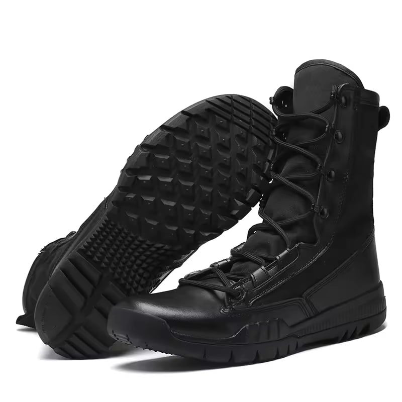 2024 Men's waterproof high top boots outdoor men's boots desert shoes