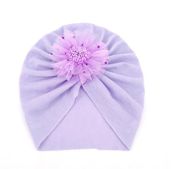 New children's boundless thin breathable HAT baby plain Scarf Hat Baby Hat