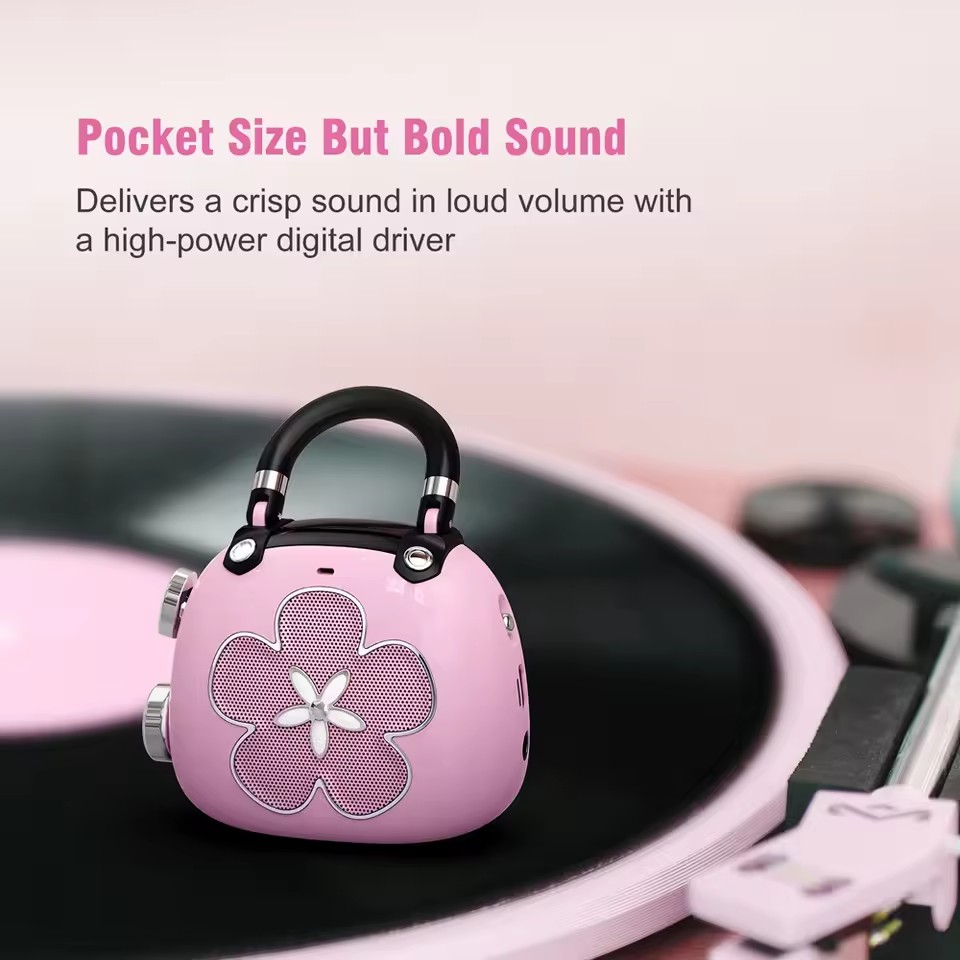 DOSS Candy Mini Wireless Speaker Bluetooth 5.0 5W Mighty Sound Portable Sound Box Cute MP3 Music Player Loud Speakers Best Gift