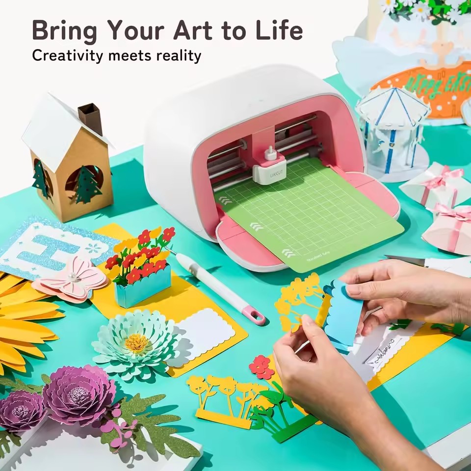 Customizable Cutting Machine Portable DIY Smart with Vinyl Paper
