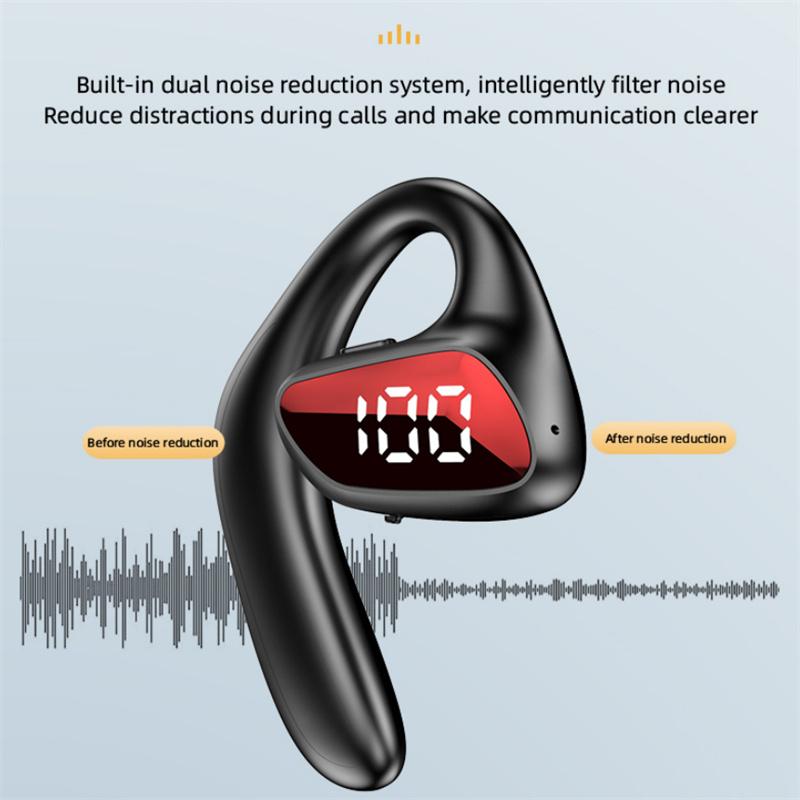 M-k8 Bluetooth-compatible Earphone For ios/Android Hanging Ear Type Unilateral Business Headsets stereo Music Headphone