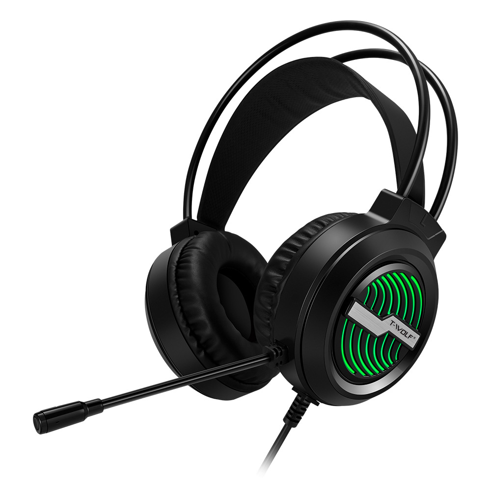 T-WOLF motion Big Star Pattern Sports Style Head Type Mega Bass Earphone Headphone Headset For 3.5mm PC Mobile Phone