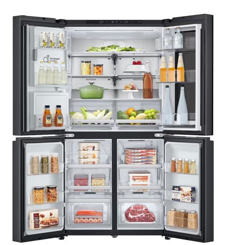 LG FRIDGE INSTAVIEW 671L ESSENCE BLACK STEEL FRIDGE