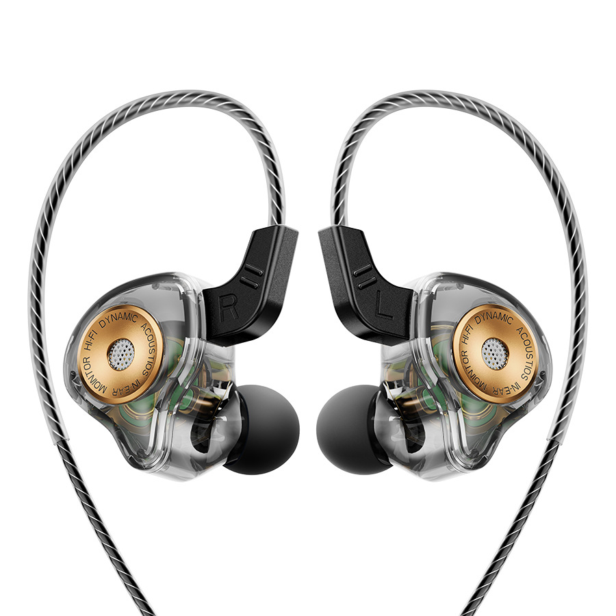 QKZ AK6-Ultra In-Ear Dynamic Earphones Mobile Phone Monitor Earphones Music Wired Control With Microphone
