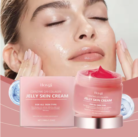 100g Jelly Face Cream Collagen Soft SPA Nourishing Moisturize Face Shrinks Pores Remove Comedones Jelly Essence Korean Skin Care