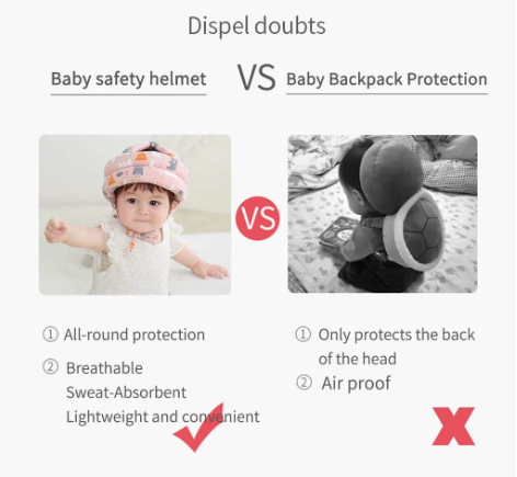 Anti-collision Protective Hat Baby Safety Helmet Soft Comfortable Head Security & Protection Adjustable Hats Baby Toddler Cap