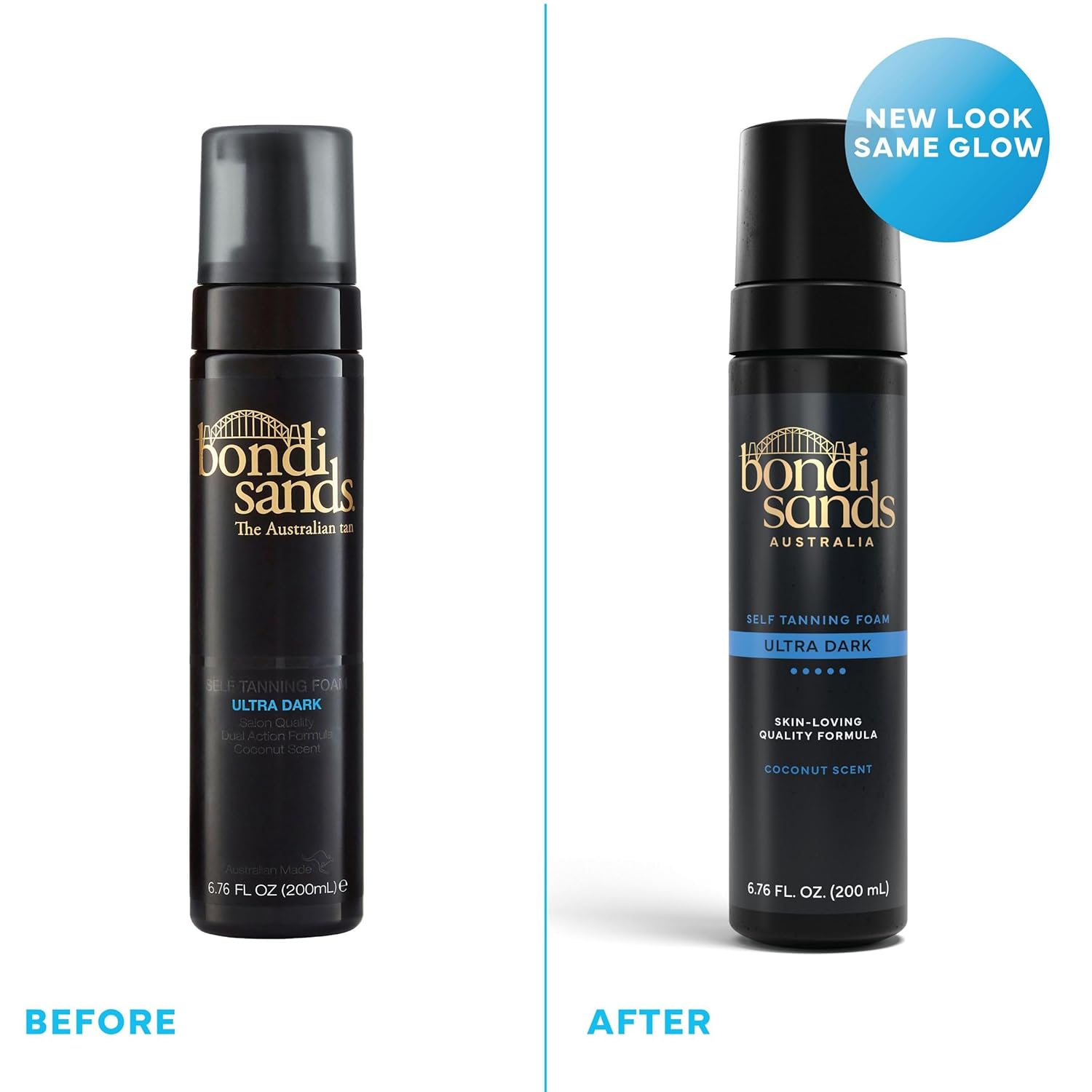 Bondi Sands Self Tanning Foam | Lightweight, Self-Tanner Foam Enriched with Aloe Vera and Coconut Provides an Even, Streak-Free Tan