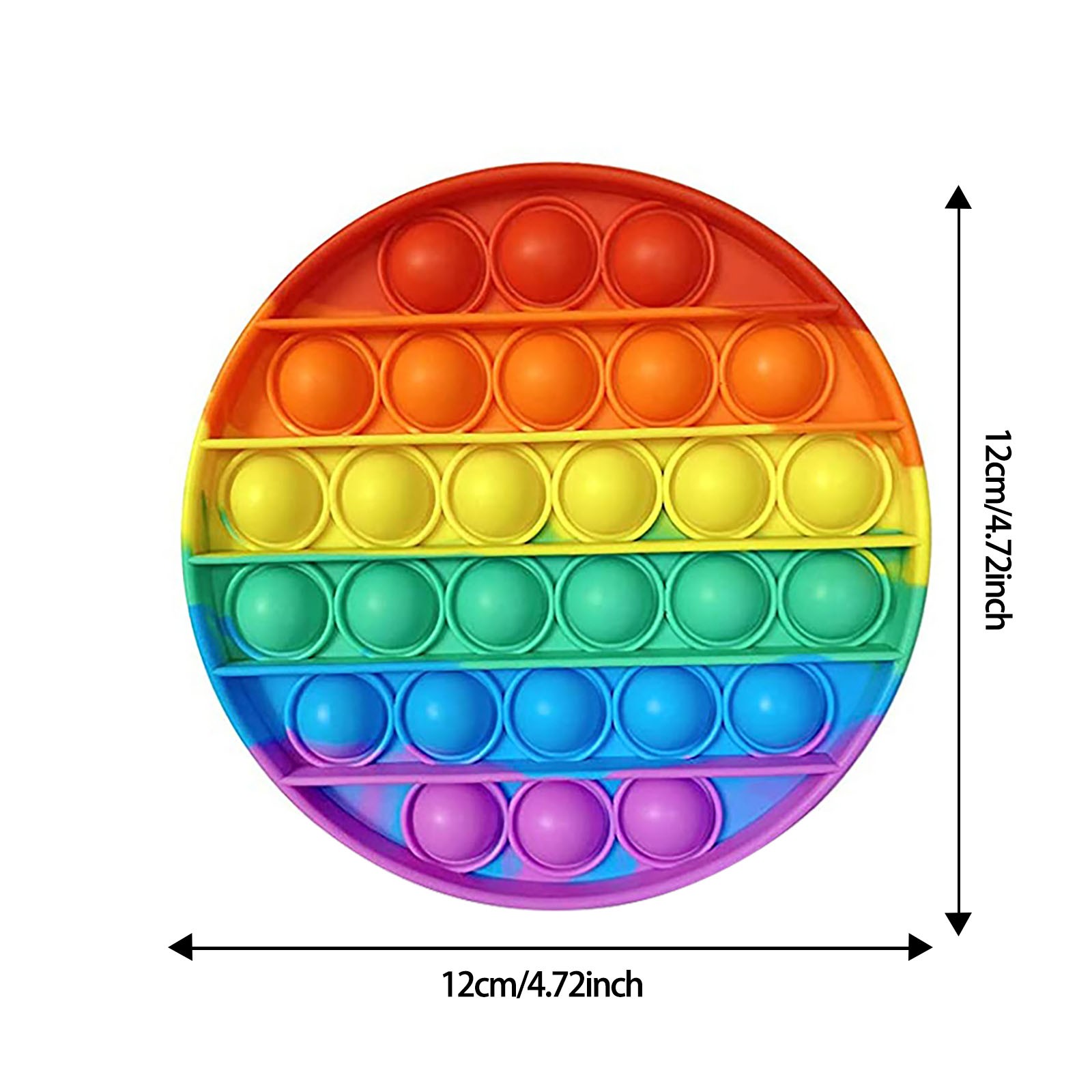 Sensory Pop It Fidget Toy Box Squishy Figet Stress Reliever Toys Push Bubbleadult Child Funny Anti Stress Popit Reliver Poppit