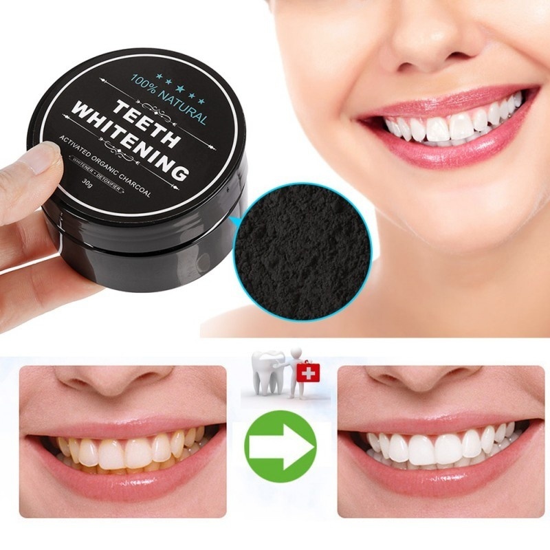 Teeth Whitening Dental Care Teeth Cleaning Activated Carbon Charcoal Powder