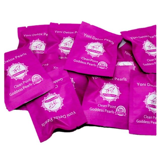 100 pieces/set Natural Herbal Womb Yoni Vaginal Cleansing Healing Detox Pearls Tampons