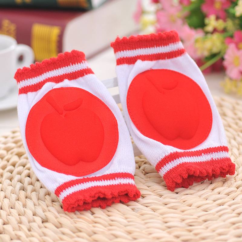 1Pair Baby Kneepad Elastic Cotton Breathable Sponge Children Knee Pads Learn To Walk Best Protection Crawling Leggings Pad