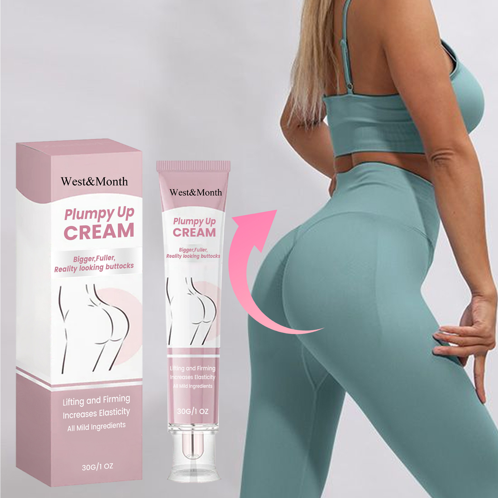Fast Buttock Growth Oil Hip Enlargement Essential Oils Cream Effective Enhancement Ass Lifting Firming Lift Up Butt Beauty