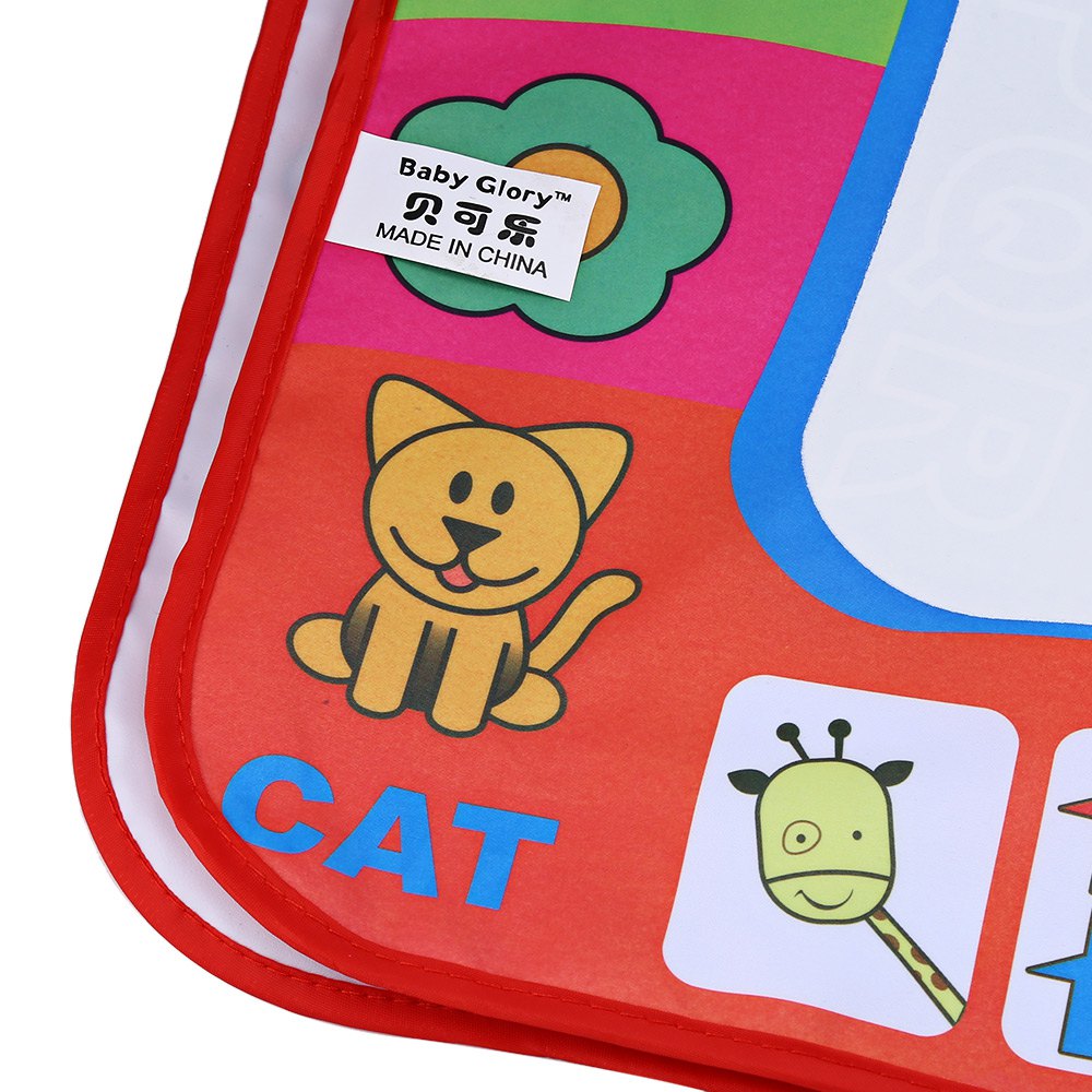 80 x 60cm Baby Kids Add Water with Magic Pen Doodle Painting Picture Water Drawing Play Mat in Drawing Toys Board Gift Christmas