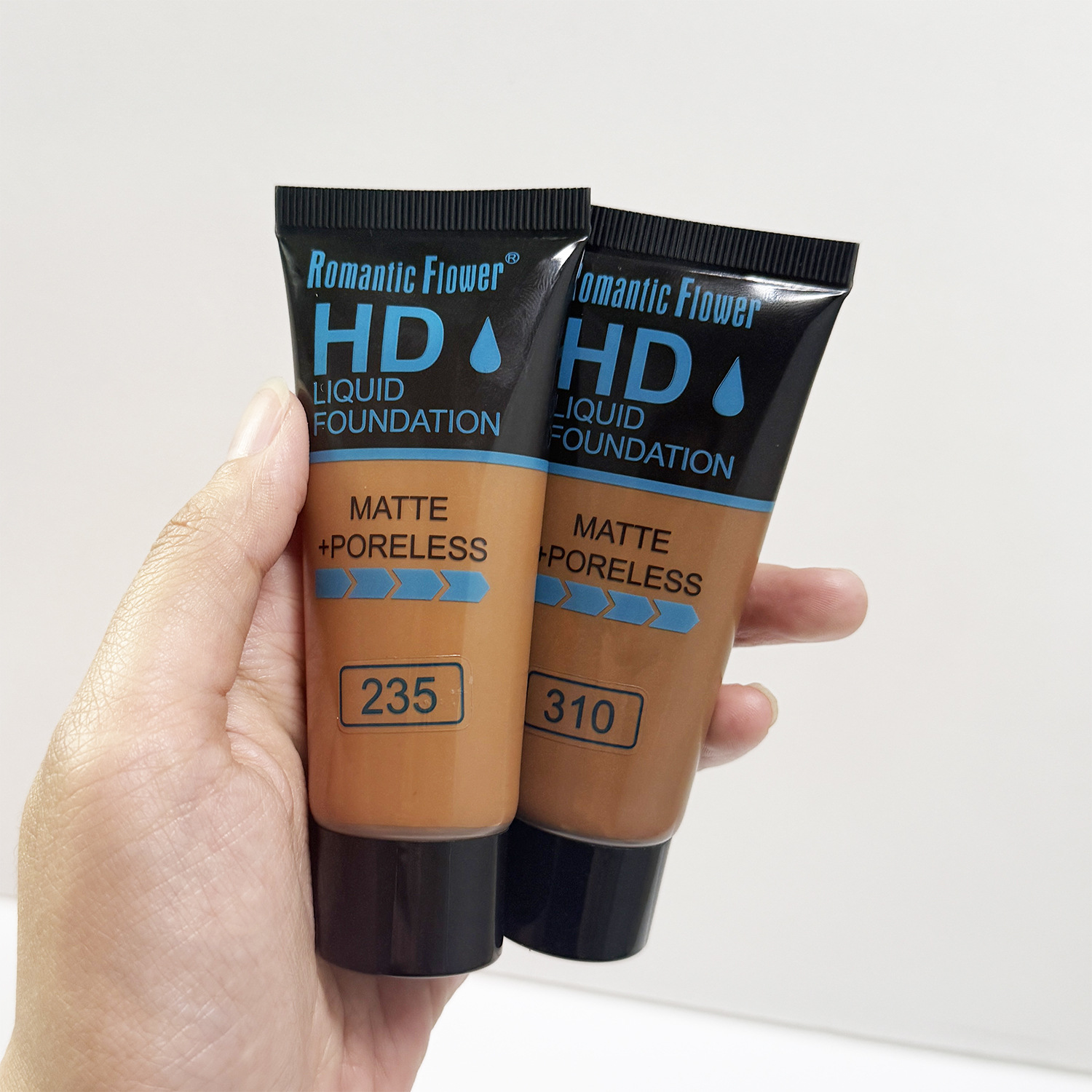 3-color full cover liquid foundation waterproof and long-lasting foundation make-up