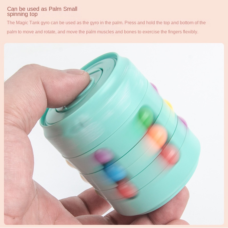 5.6 * 6.8cmAnti-stress thinking development ball magic bean burger Rubik's cube toy stress toy stress ball stress reliever toys