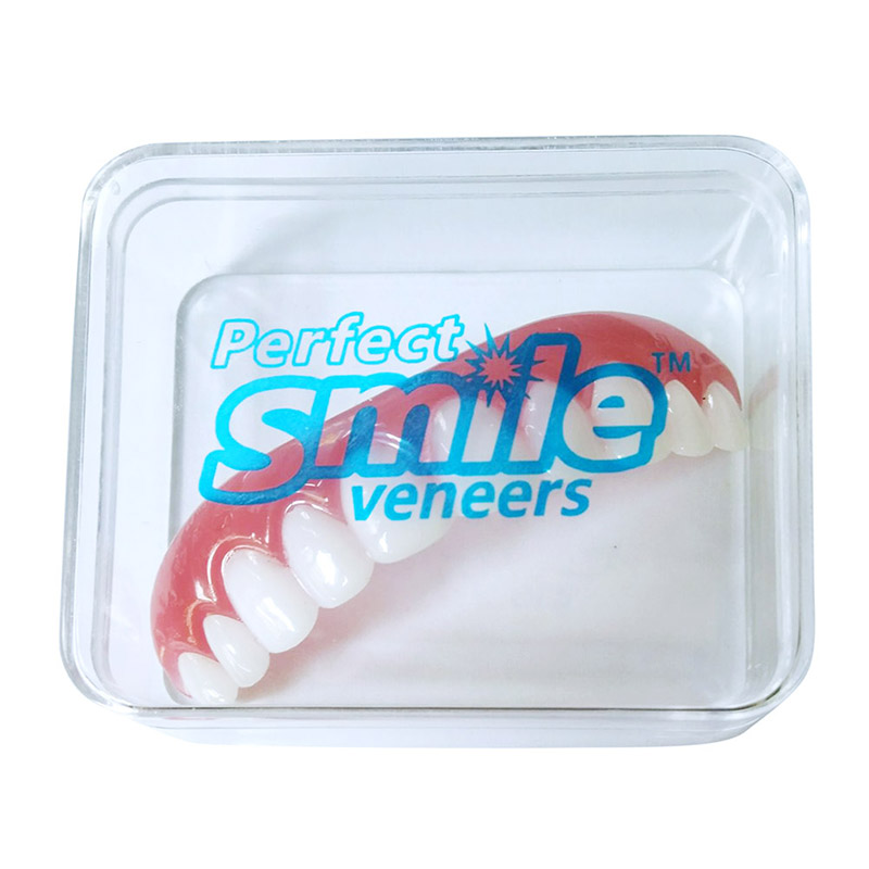 Veneers Silicone Artificial Upper Denture Sleeve Comfort Fit Teeth Top Cosmetic Veneer One Size Fit Hot Fashion