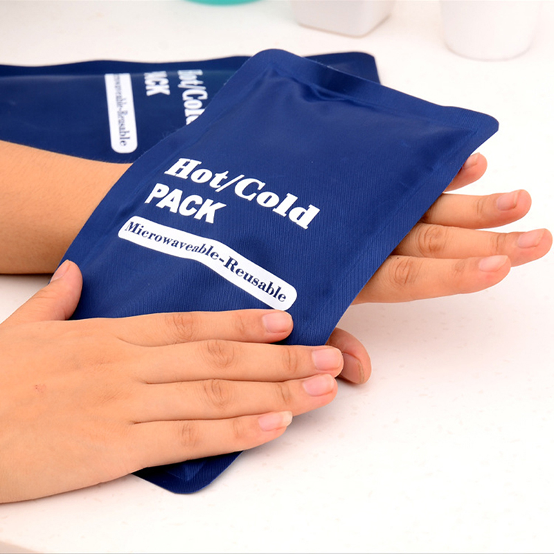Soft Reusable Hot Cold Therapy Pack Gel Pad Ice Cooling Heating Pads Emergency Pain Relief Sport Compress Microwaveable