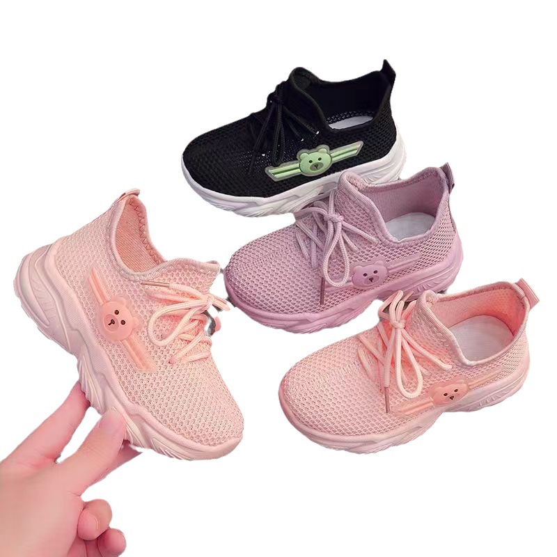Kids Sneakers Sports Baby Soft Breathable Running Knitting Infant Teenage Boy Girl Lightweight Coconut Shoes Spring Summer