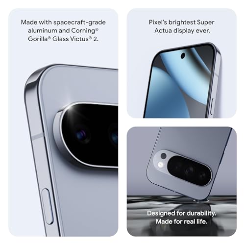Google Pixel 10 Pro – 128GB – Unlocked - Moonstone – (Renewed Premium)