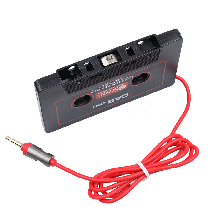Tape converter black cassette MP4/MP3 mobile phone audio cassette converter new car Black