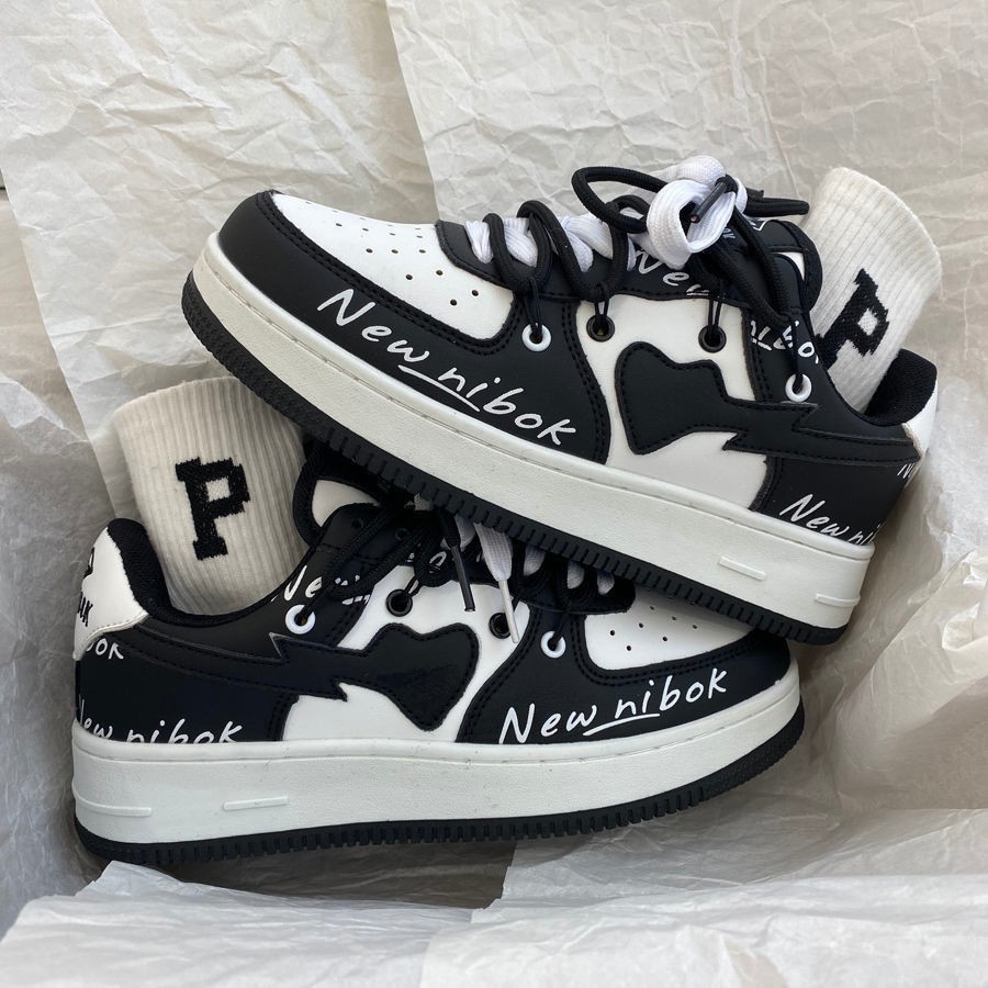Internet celebrity couple trendy shoes, casual board shoes, chic explosive street retro German training shoes