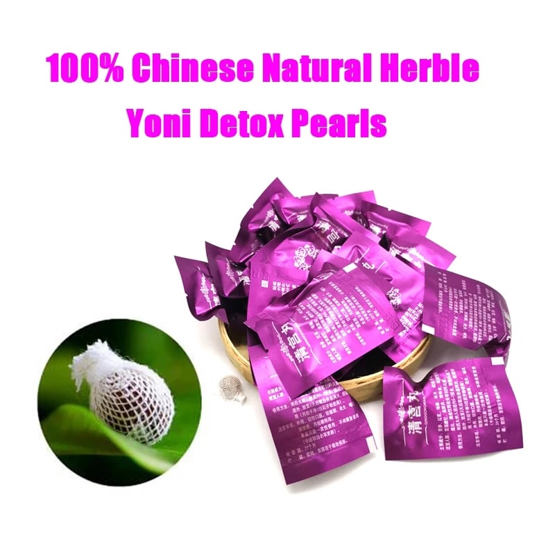 3pcs Vaginal Detox Pearls Chinese Medicine Swab Tampons Discharge Toxins Gynaecology Pads