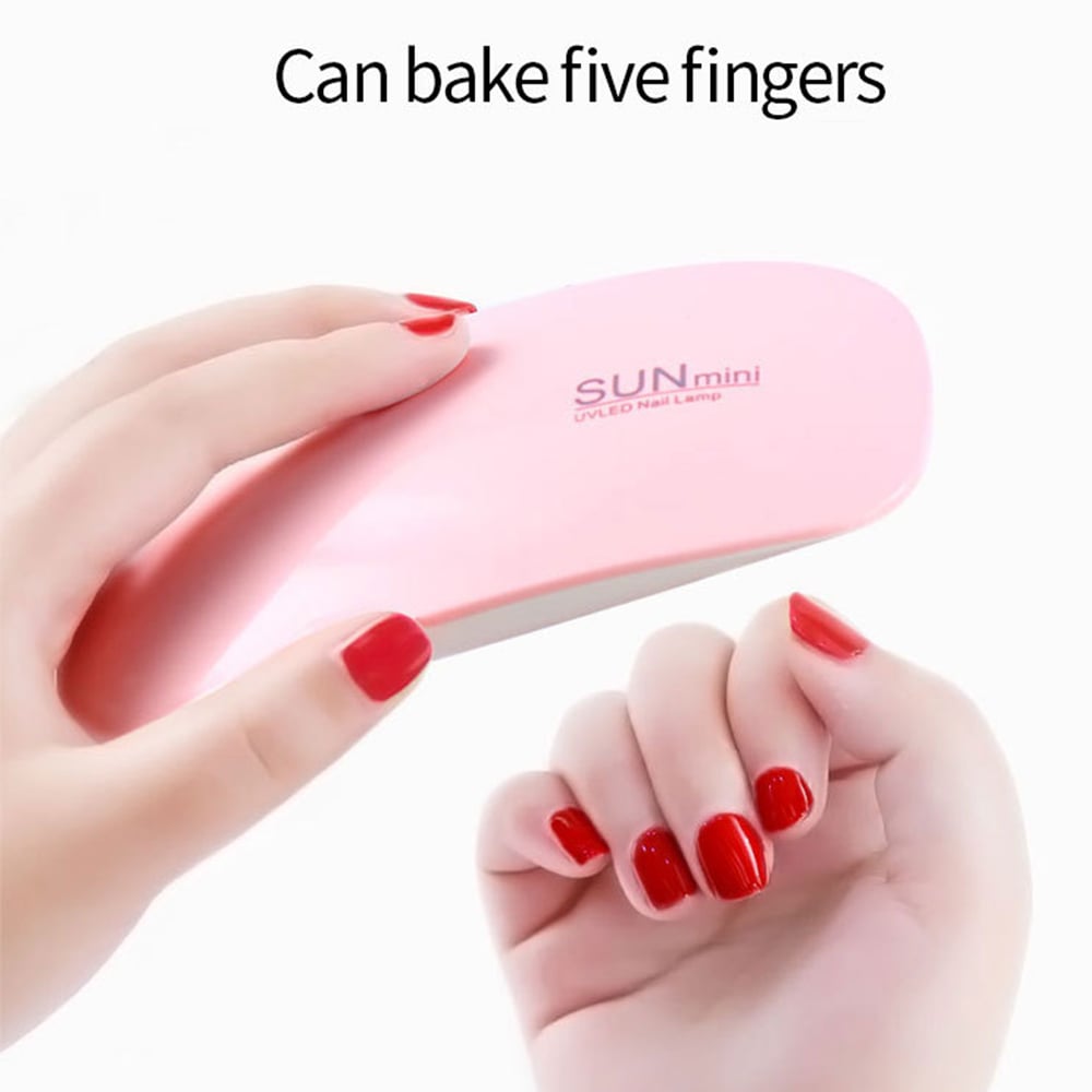 Nail Dryer Machine UV LED Lamp Portable USB Cable Home Use Mini UV Gel Varnish Dryer Lamp Nail Art Tools