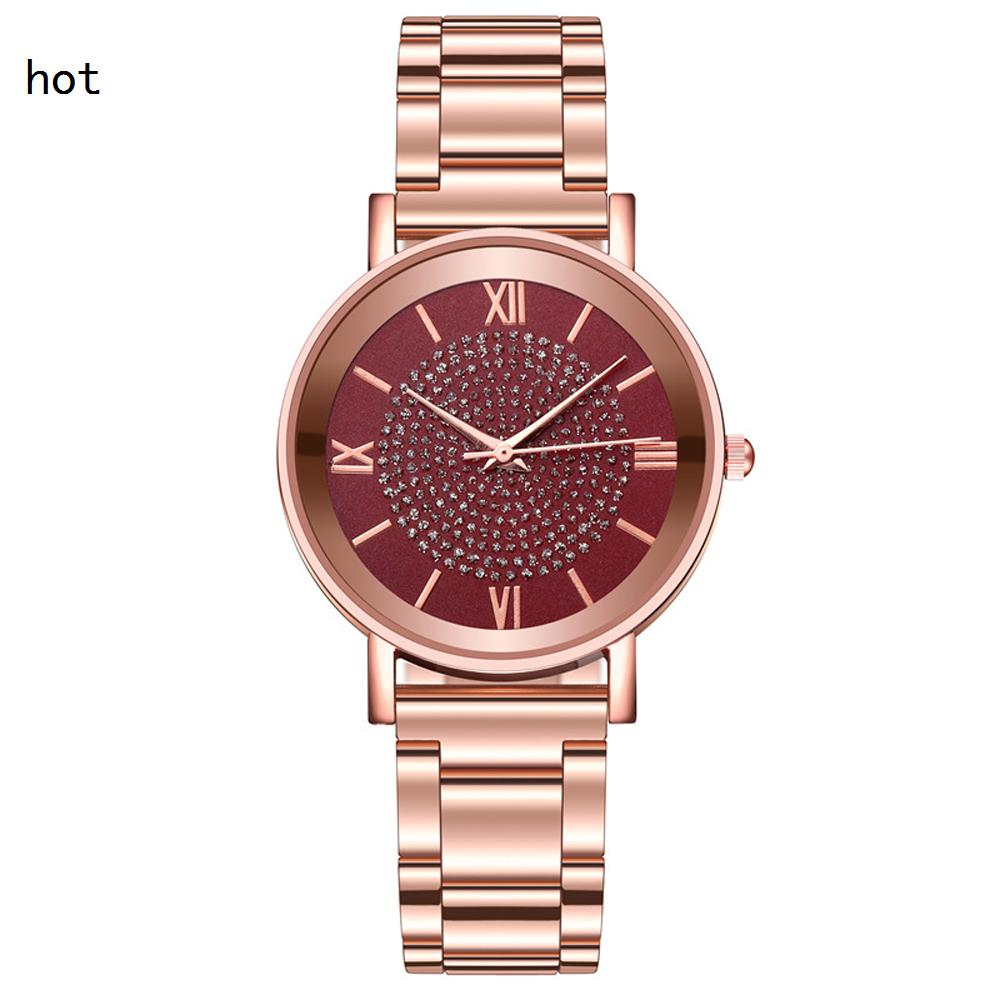 Women's Watch Luxury Male Female Quartz Men Watches Stainless Steel Dial Casual Fashion Bracelet Ladies Girls Clock Gifts