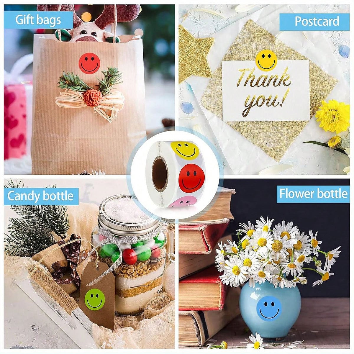 Hot cartoon Cute Reward stickers Children's Sealing tape DIY Creative decorative gift box Self-adhesive label