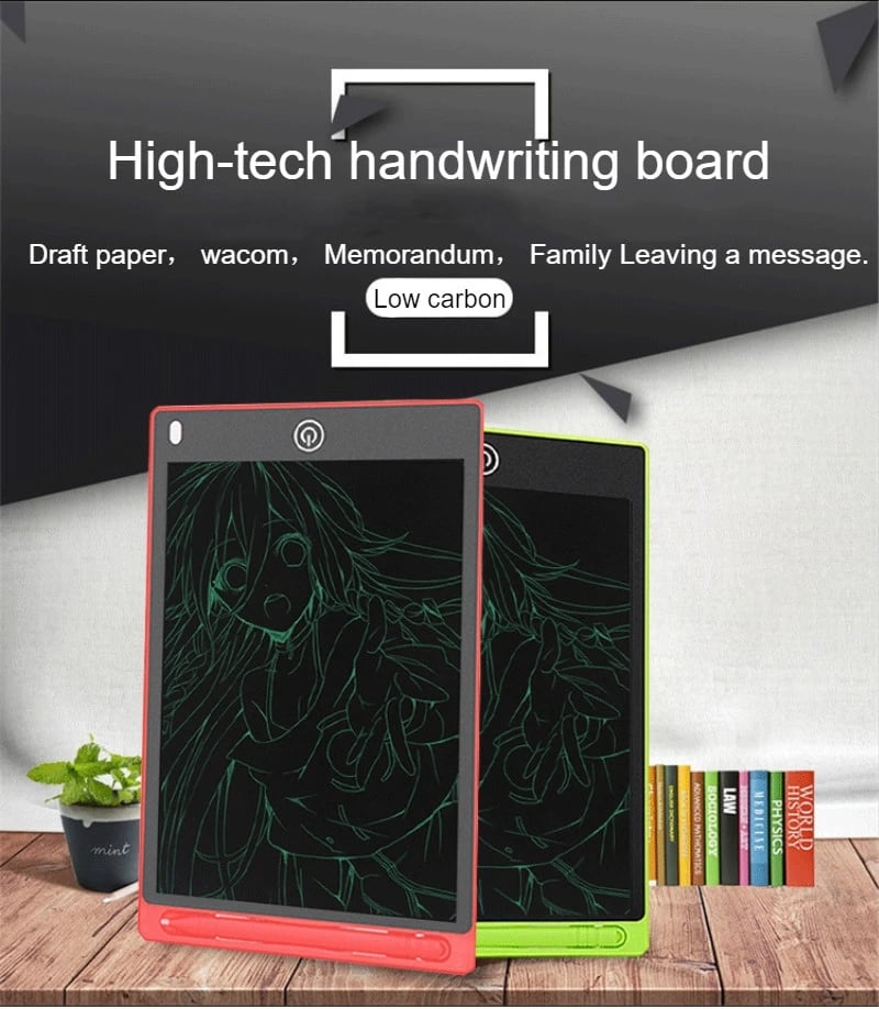 Writing Board Drawing Board Children's Graffiti Drawing Board Toys 6.5 Inch Lcd Handwritten Blackboard Magic Drawing Board