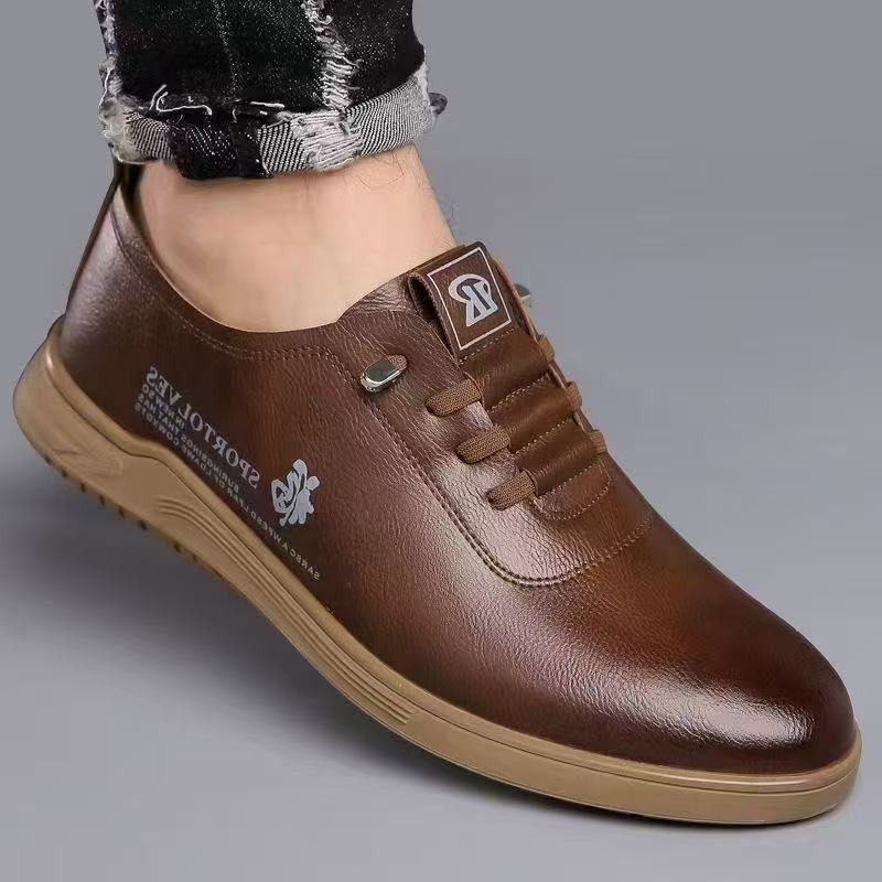 Men's Casual Shoes Soft Leather Loafers Classic Business Office Shoe Comfort Driving Shoes Men Shoes
