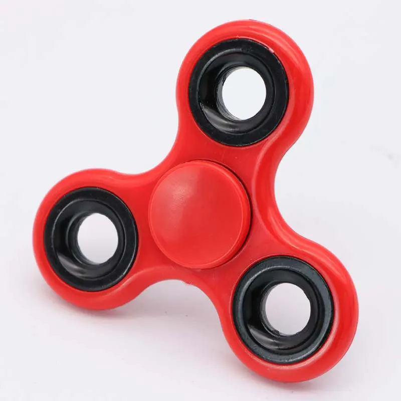 ABS Fidget Spinner EDC Spinner For Autism ADHD Anti Stress Tri-Spinner Adult Kids Funny Toys