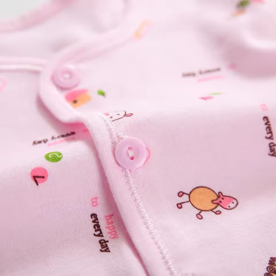 5Piece Spring Baby Boy Clothes 0 To 3 Months Girls Boutique Outfits Cartoon Cute Cotton Tops+Pants Newborn Set