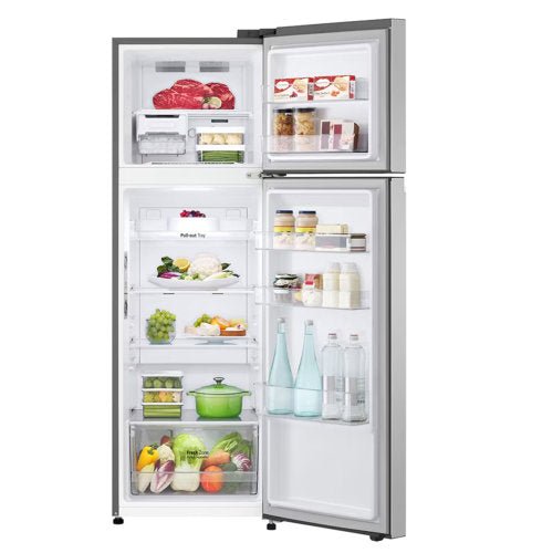 LG 272L GL-B262PQKB TOP FREEZER FRIDGE SILVER