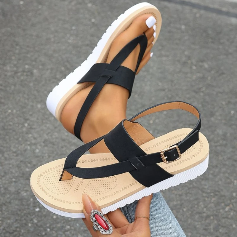 Sandals Women Heels Sandals 2023 Fashion Summer Shoes For Women Platform Sandals Summer Footwear Ladies Slippers