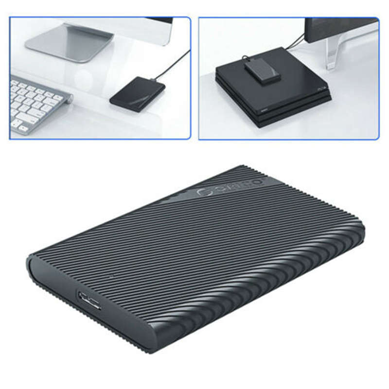 USB 3.0 External HDD Hard Drive Disks Case 2.5'' Fits For PC Laptop Portable UK