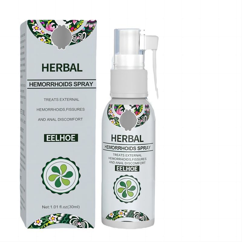 Natural herb spray remove swelling hemorrhoid meat ball hemorrhoid spray internal and external mixed anal soothing spray