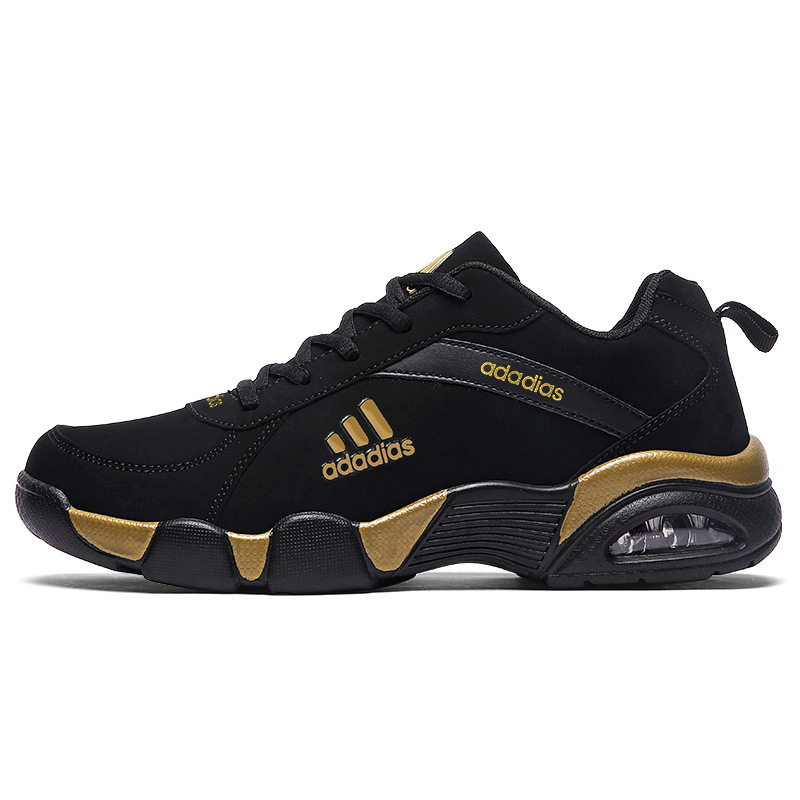 Men's Sports Training Sneakers Air Cushion Sports Shoes Outdoor Running Shoes Non-Slip Wear-Resistant Casual Shoes