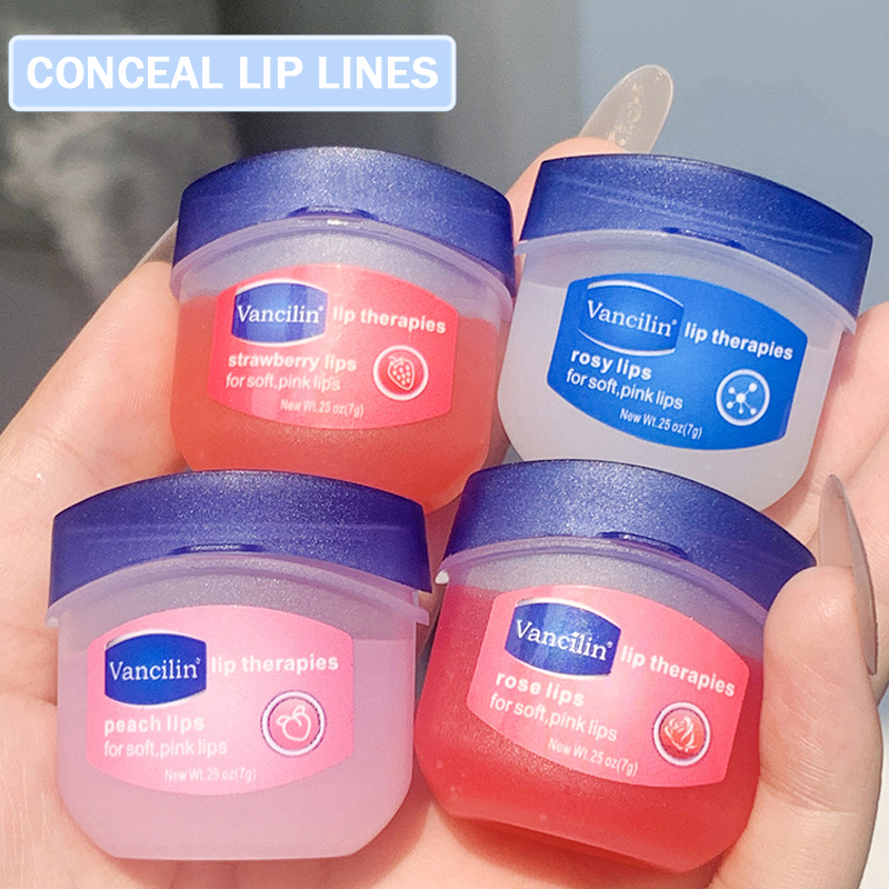 100% Pure Vaseline Lip Balm Petroleum Jelly Natural Moisturizing Cream Original Cocoa butter Creme Brulee Balsam lip moisturizer