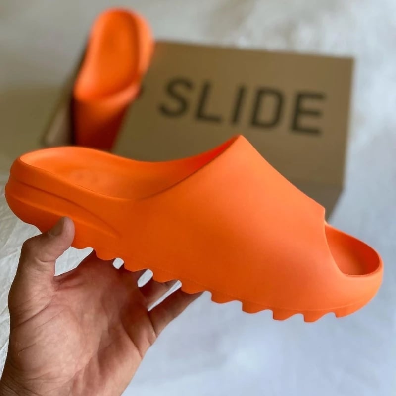 women slides shoes orange Summer new brand Slippers Thick-soled slippers jelly slides women designer slide outdoor