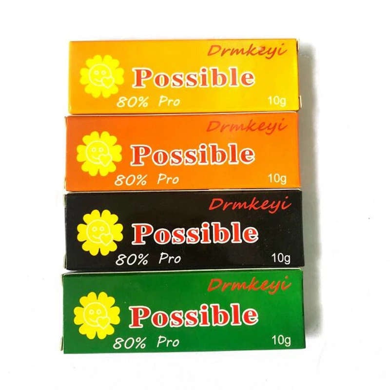 50packs 80% Tattoo Cream Before Surgery Semi Permanent Makeup Beauty Body Eyebrow Lips Liner Tattoo Care Cream 10g