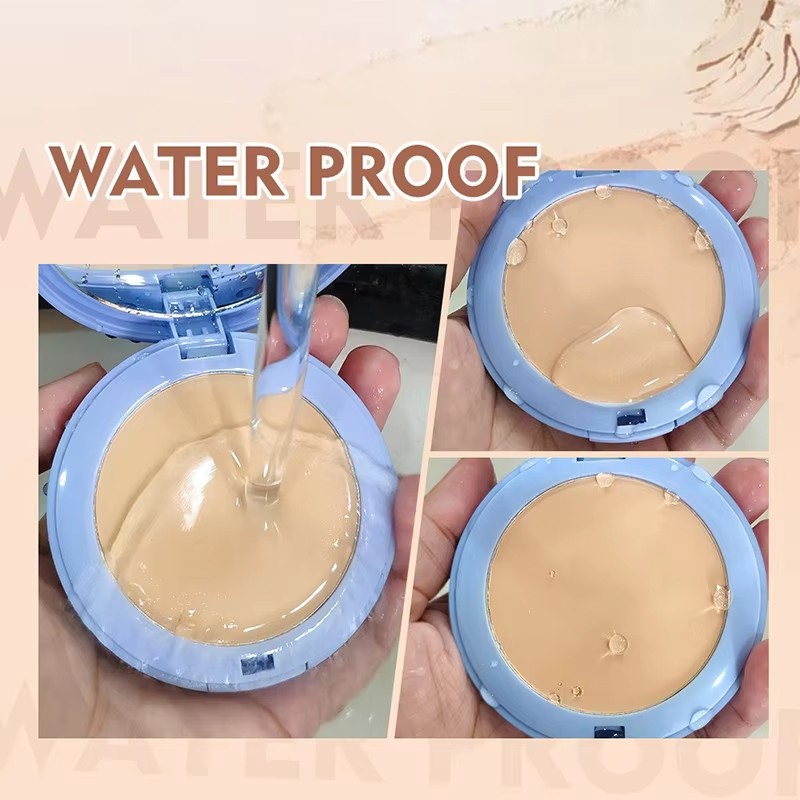 Face Setting Powder Long Lasting Oil-Control Matte Waterproof Smooth Face Finishing Pressed Powder Concealer Loose Powder Make