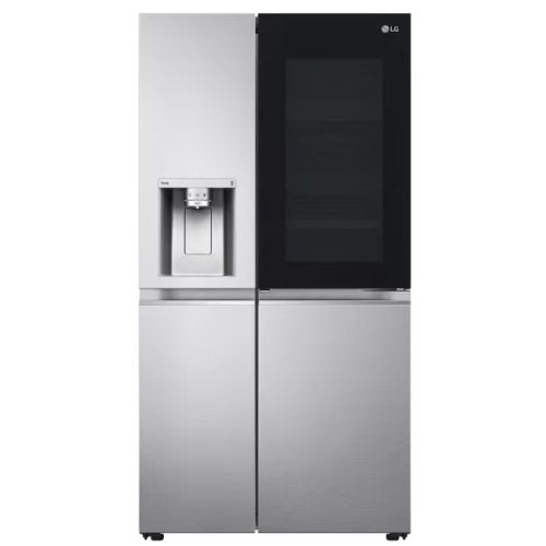 LG 668L INSTAVIEW SIDE BY SIDE FRIDGE SILVER