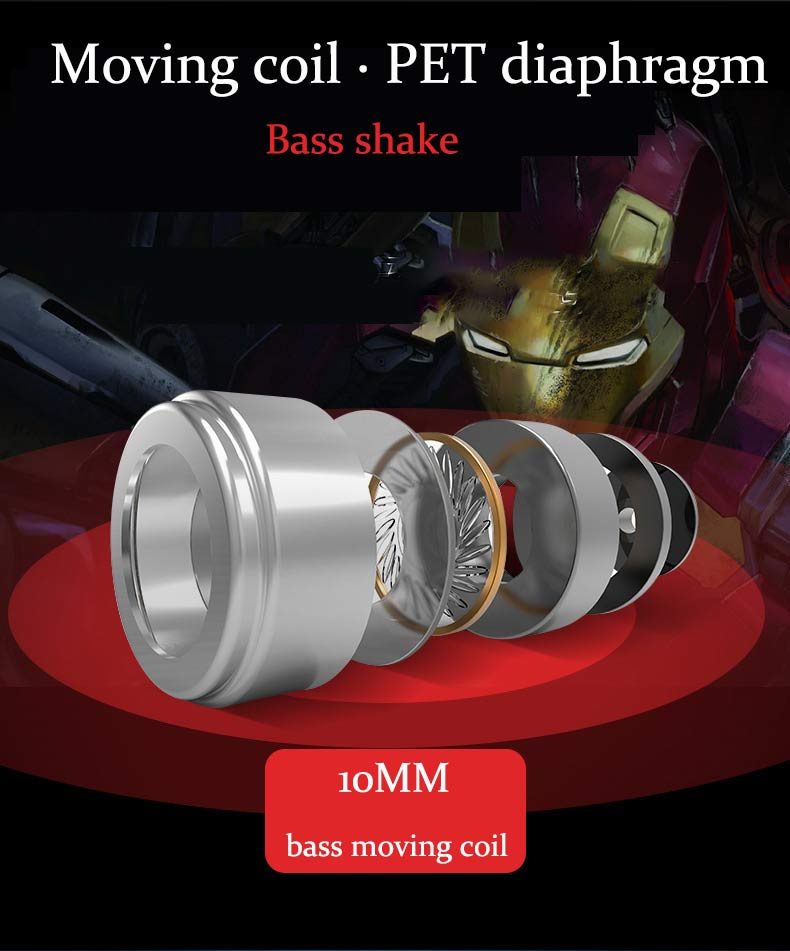Type-C Metal Earphones for Oneplus 8 7 Pro 6t In-ear Mic Wire Control Bass Magnetic Headset Earphone for Huawei P40 Pro USB C