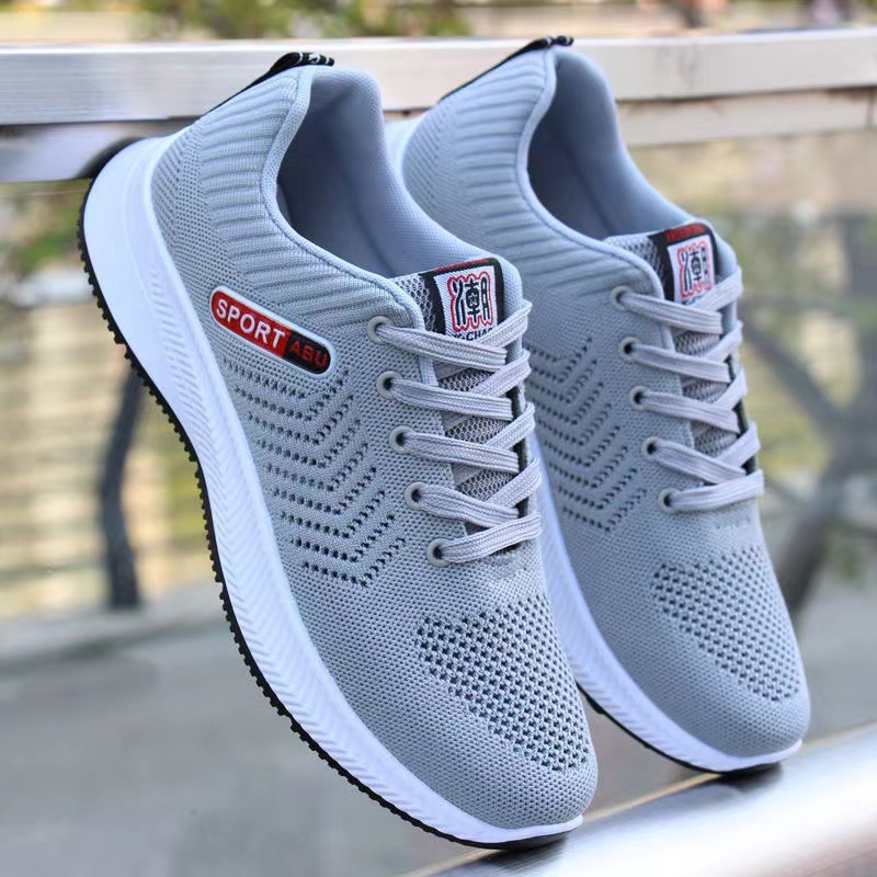 Male Sneakers Fashion Summer Air Mesh Breathable Wedges Sneakers For Men Plus Size