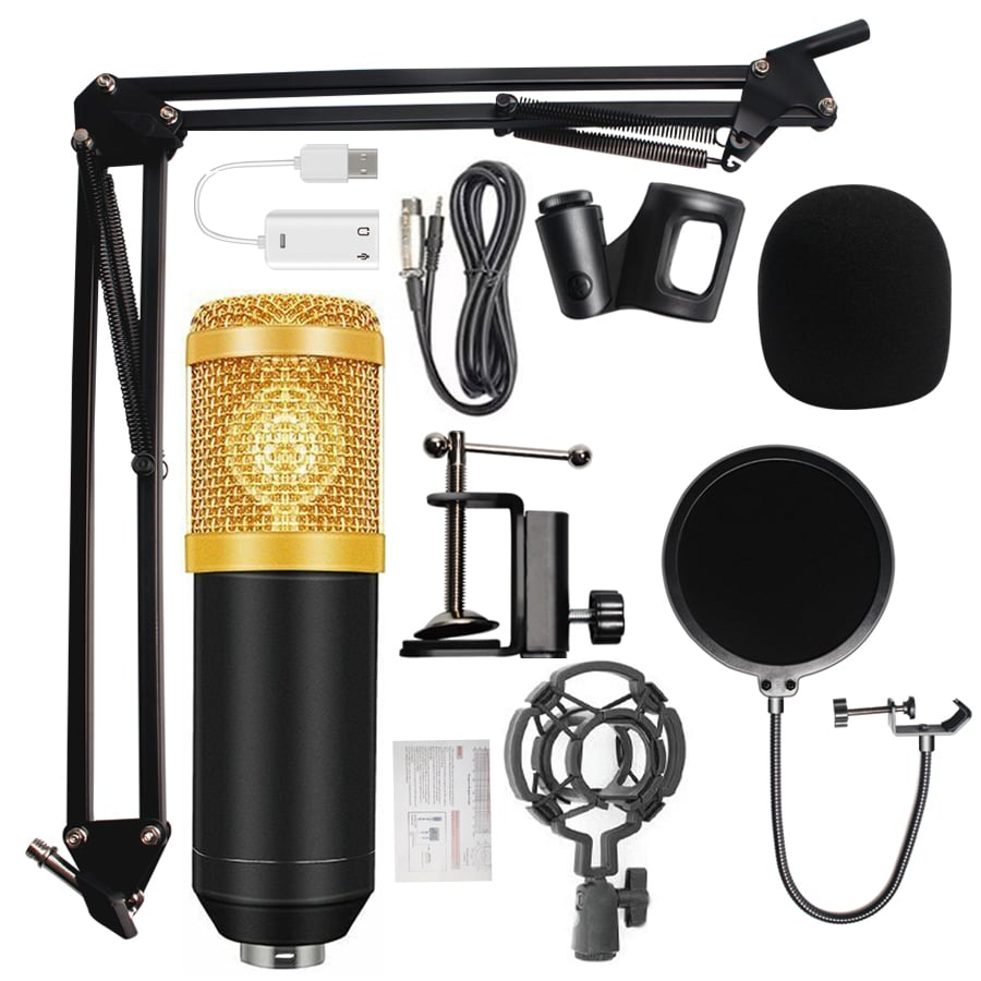 BM800 Professional Condenser Microphone Studio Condenser Microphone Set