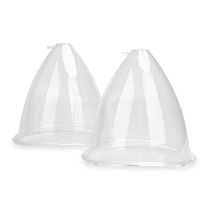 1 Pair 21cm 1800ML Butt Premium Extra-Large Vacuum Suction Cups for Buttock Lift Body Massage Vacuum Cupping Machine Accessories